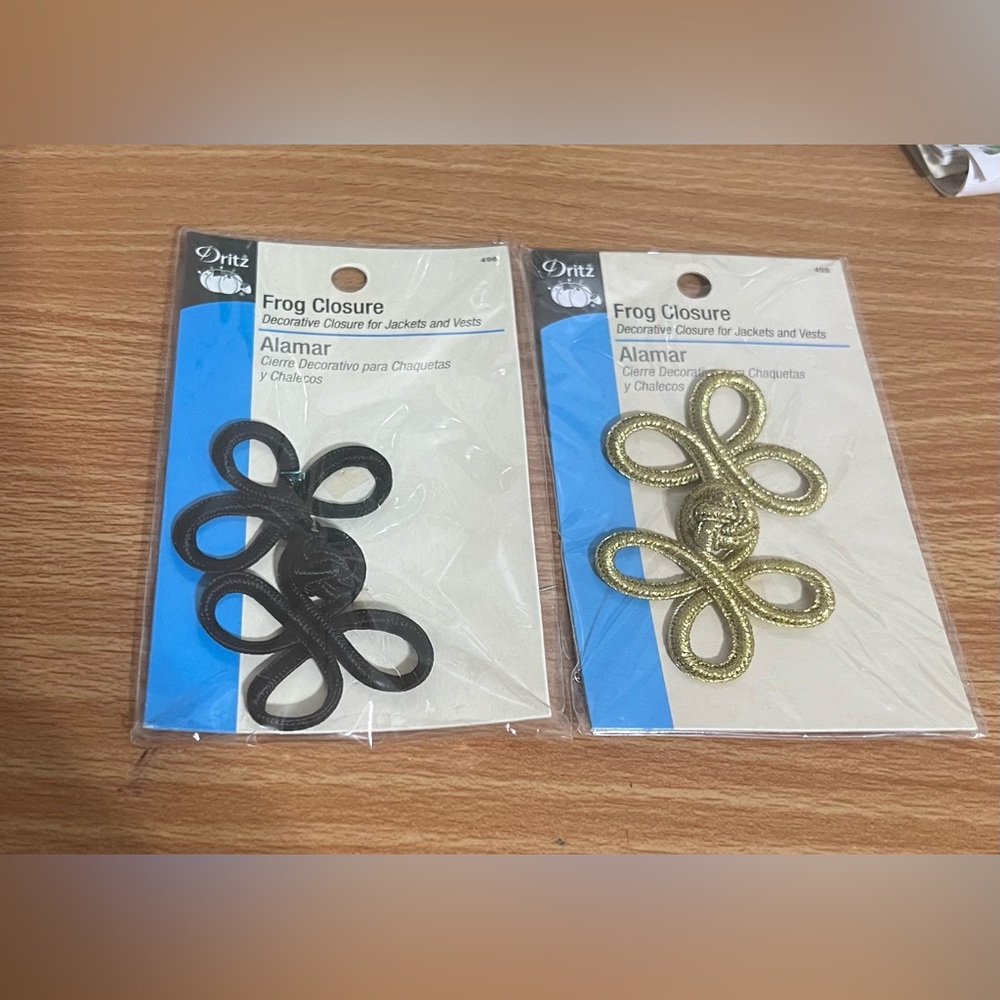 Dritz Decorative Frog Closures